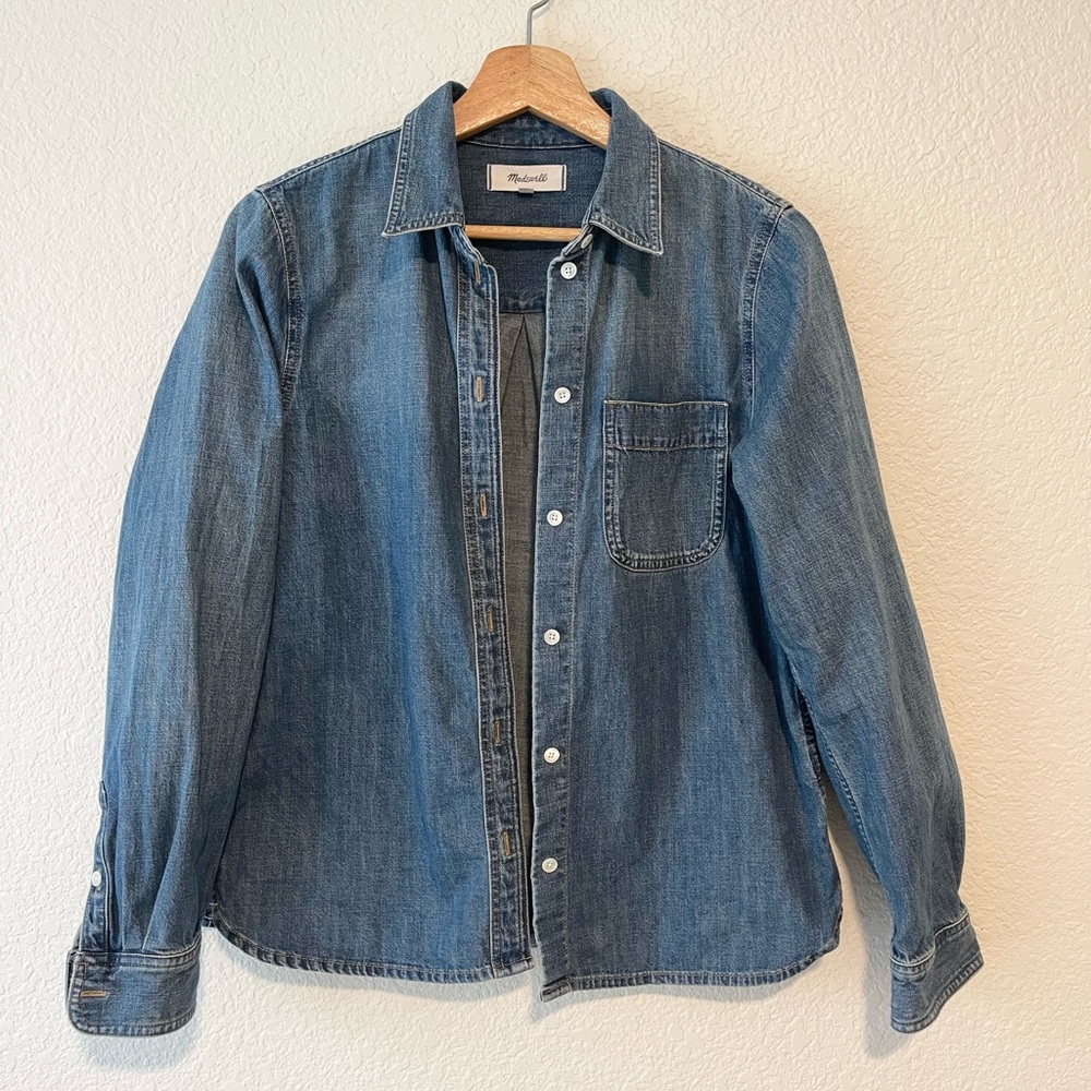 Madewell Tuckable Denim Shirt